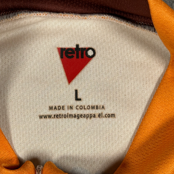 Bridgeport Brewing Cycling Jersey Adult LARGE Orange Retro Haymaker Ale Rooster - Picture 6 of 11